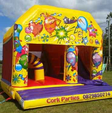 Bouncing Castle with Slide Cork