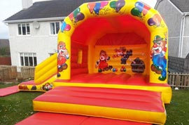 Bouncy Castle With Slide Cork