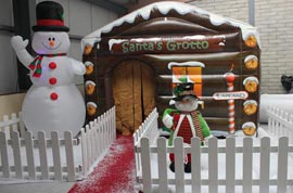 Inflatable Santa Grotto Hire Easct Cork